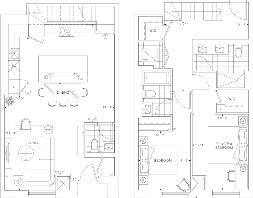 MRKT Suite 109 Floorplan