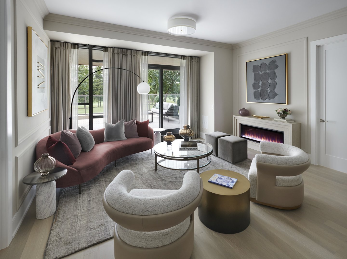 Royal Bayview Suite 105 Living Room