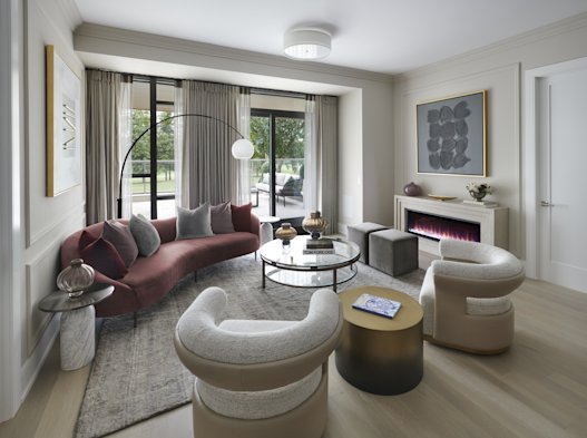 Royal Bayview Suite 105 Living Room