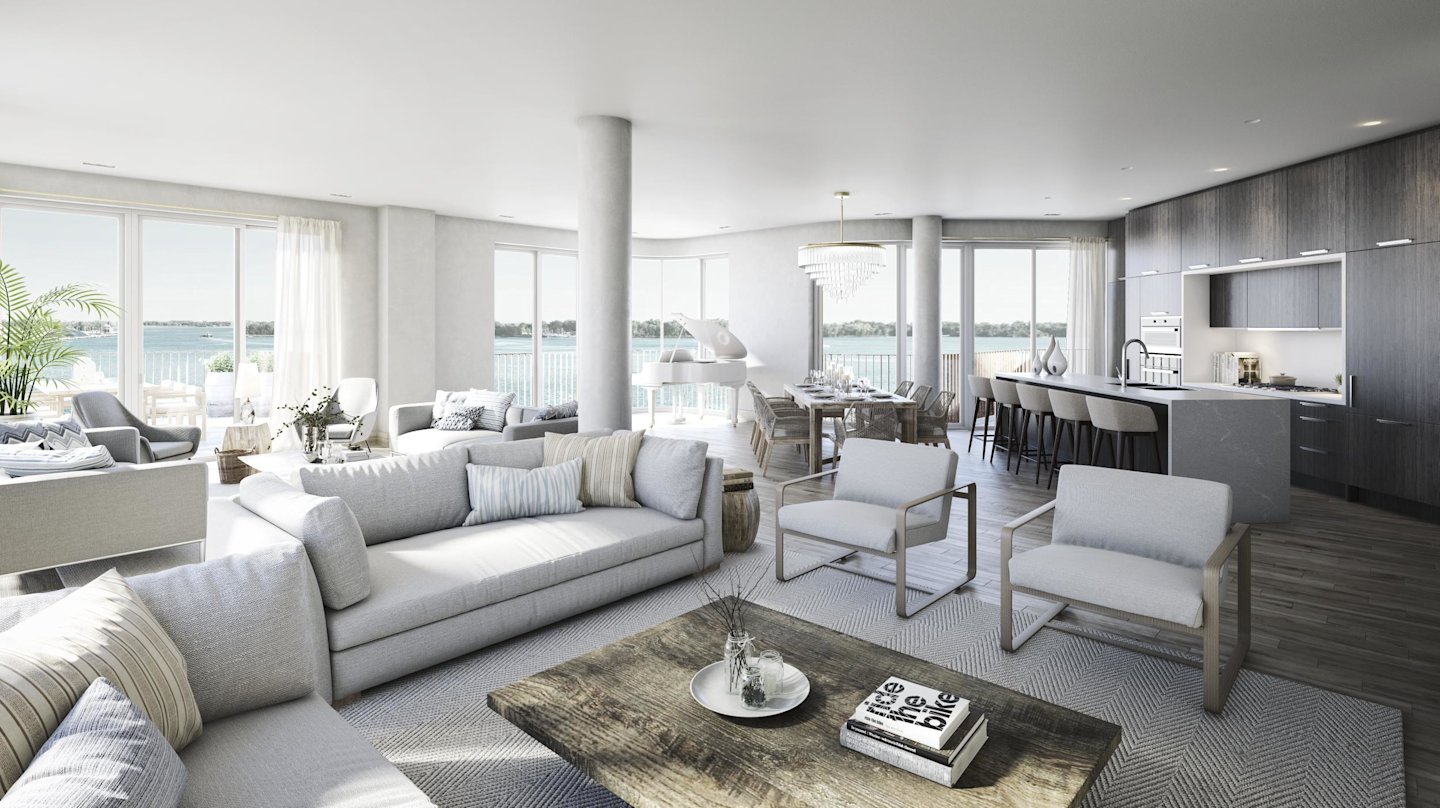 Aqualuna T2GG Living Room