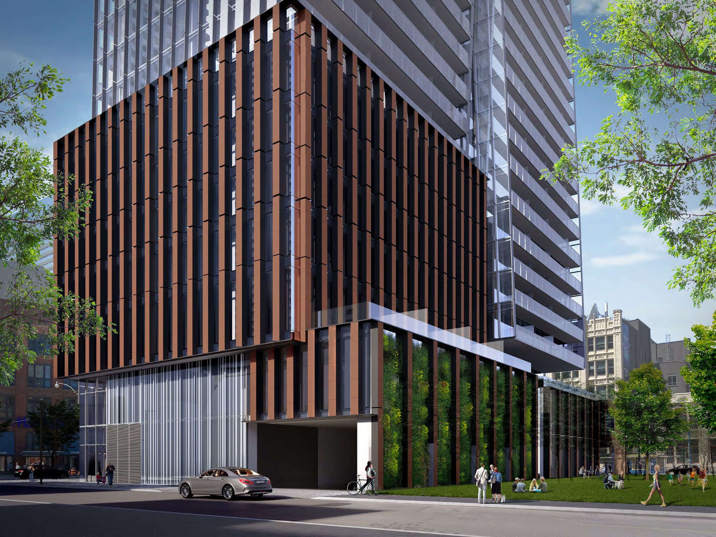 South East View of Proposed Building at 133 John Street & 241 Richmond St W