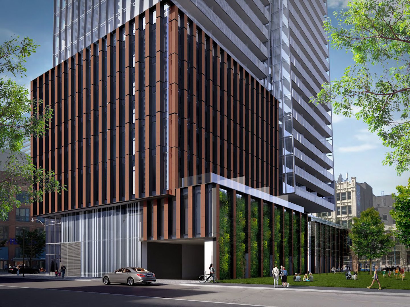 South East View of Proposed Building at 133 John Street & 241 Richmond St W