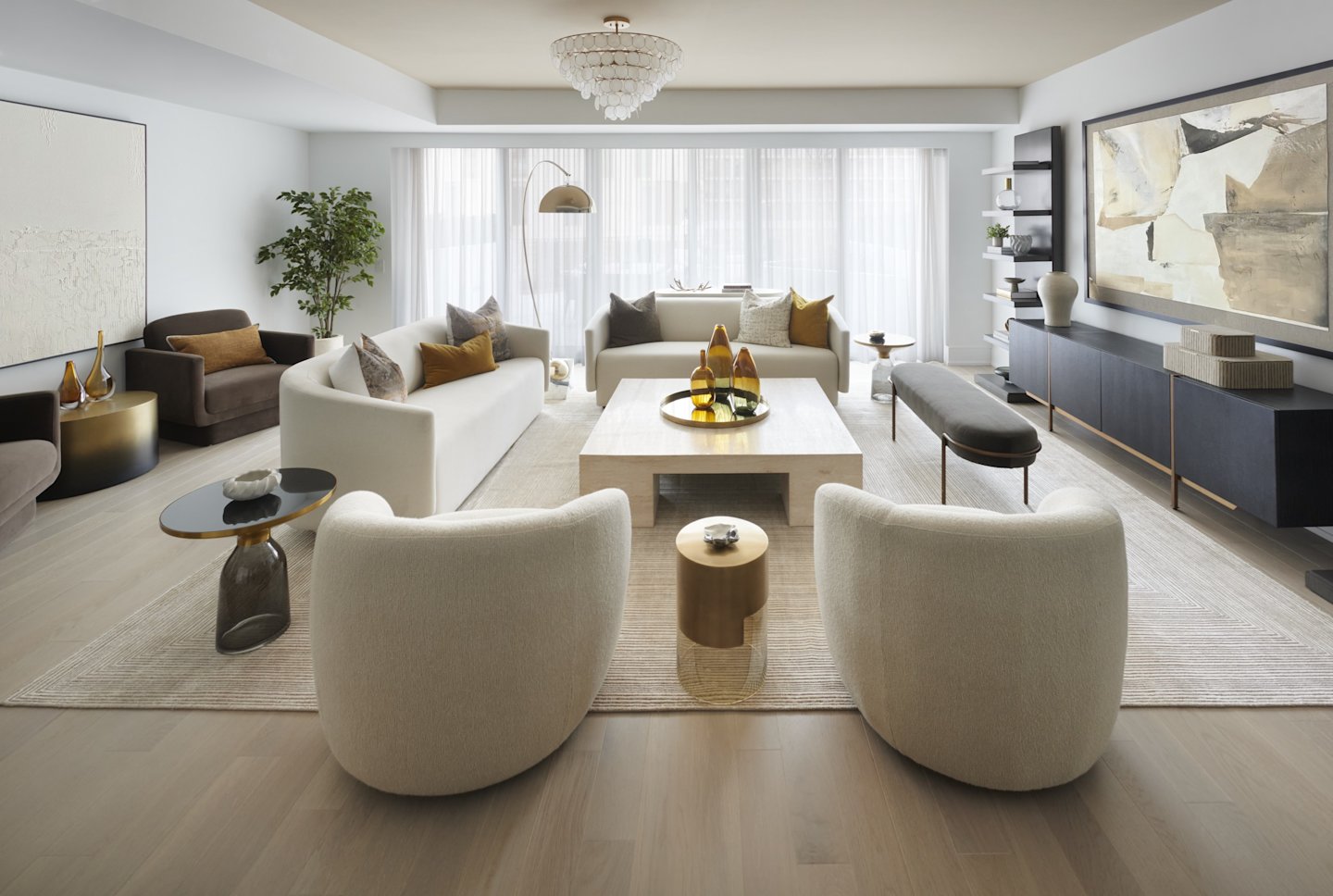 Aqualuna Suite 216 Living Room