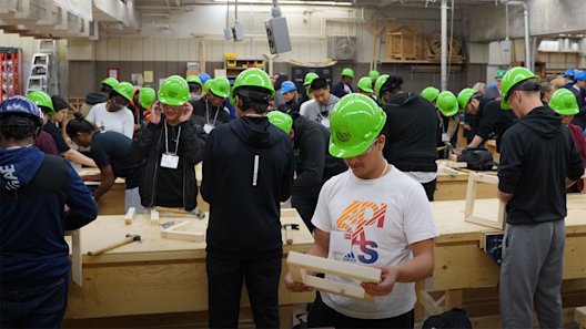 Students at George Brown College BOLT Event