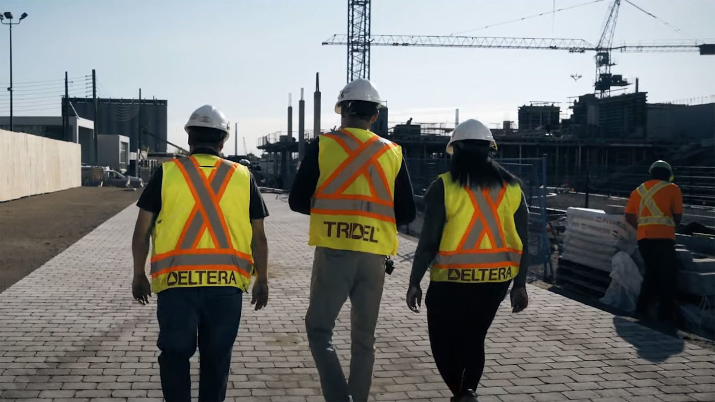 Construction Workers on Site
