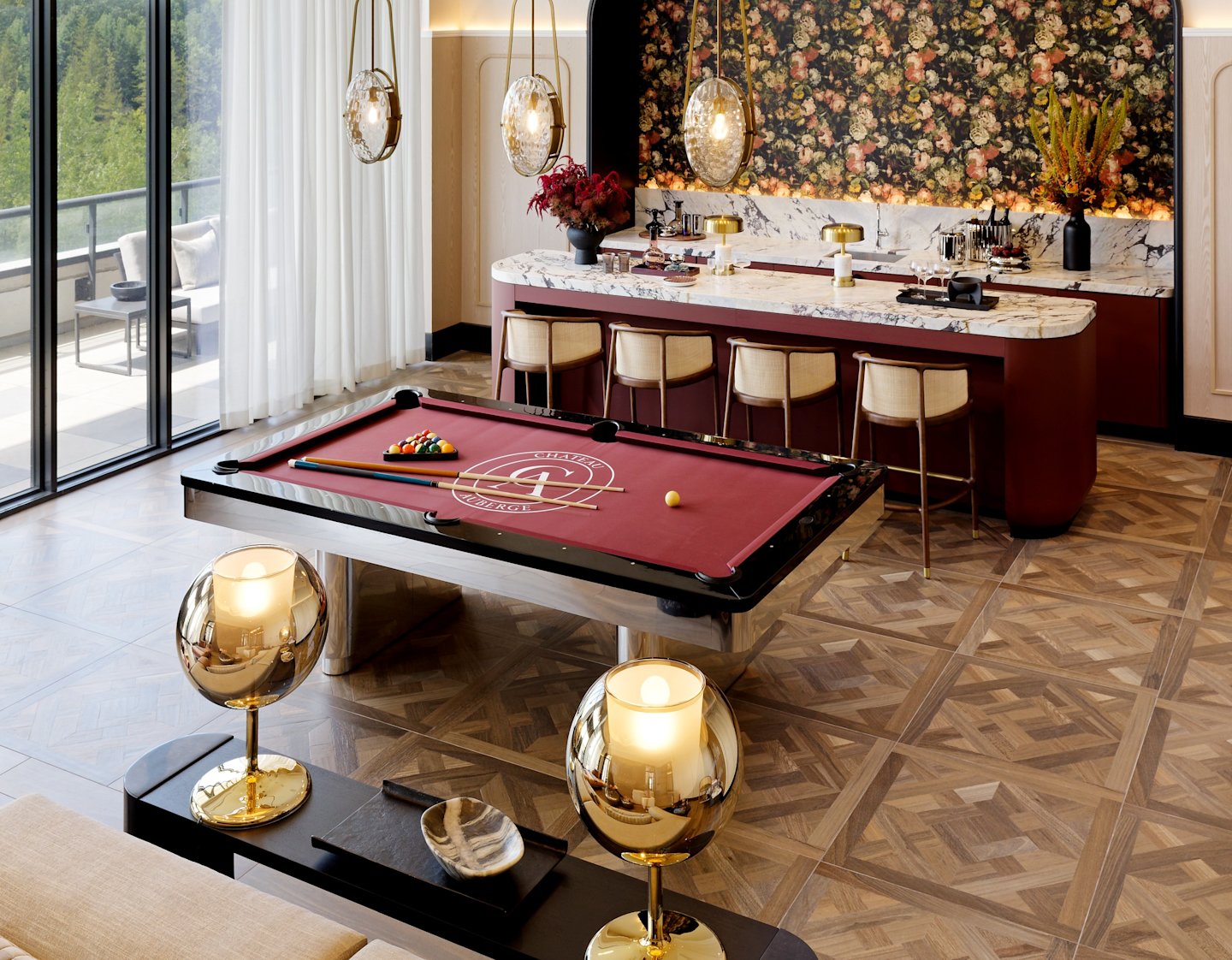 Chateau Billiards Room