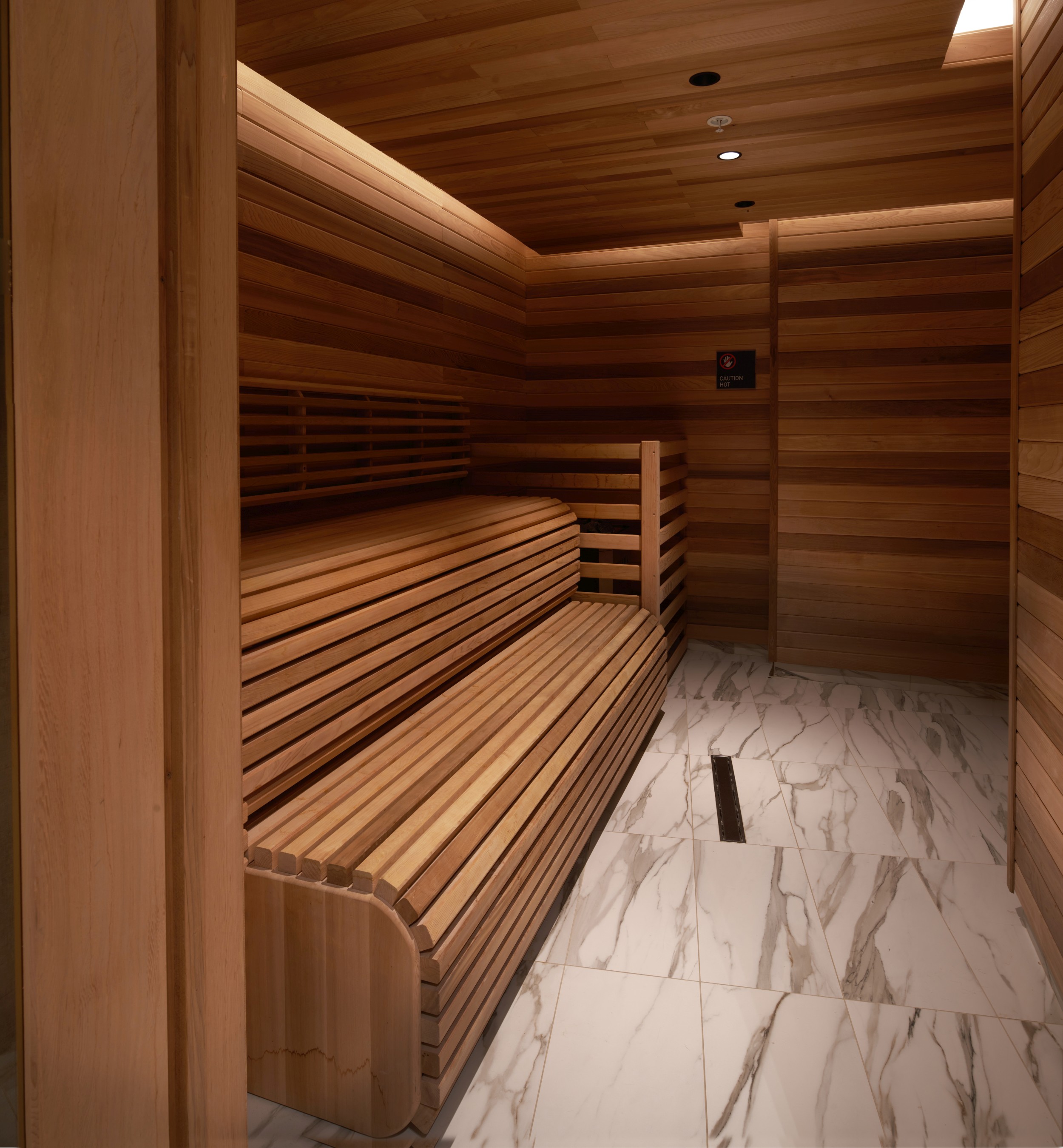 The Dupont Amenity Sauna
