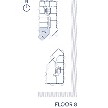 Aqualuna T2X Floorkey