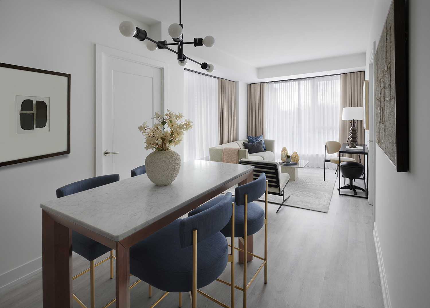 Westerly 2 Suite 306 Living and Dining Room