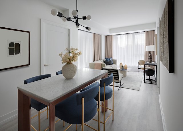 Westerly 2 Suite 306 Living and Dining Room