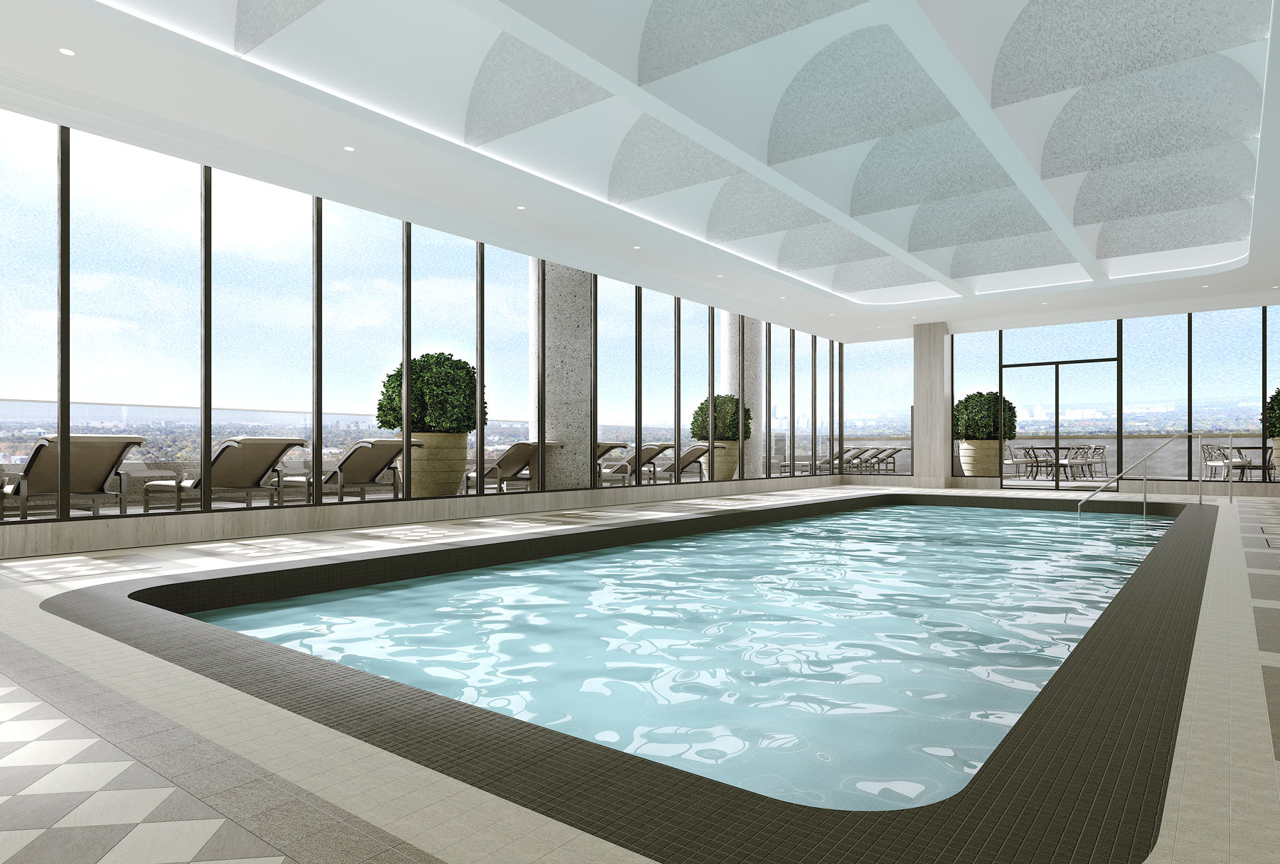 Chateau Swimming Pool Rendering
