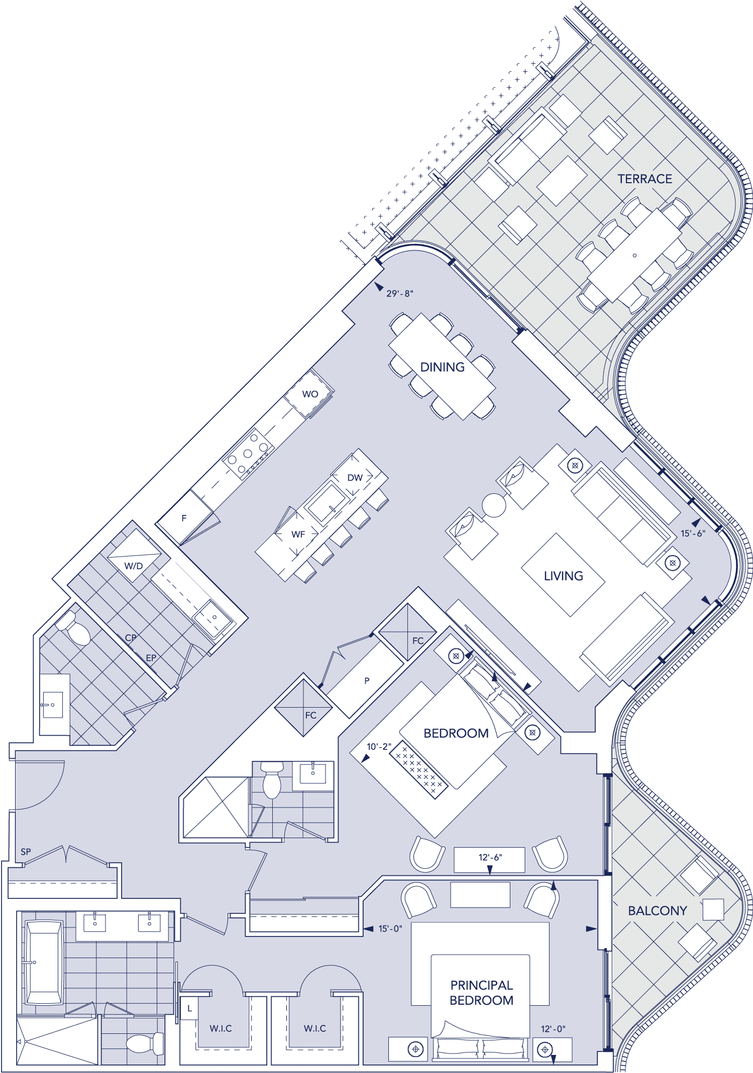 Aqualuna T2F Floorplan