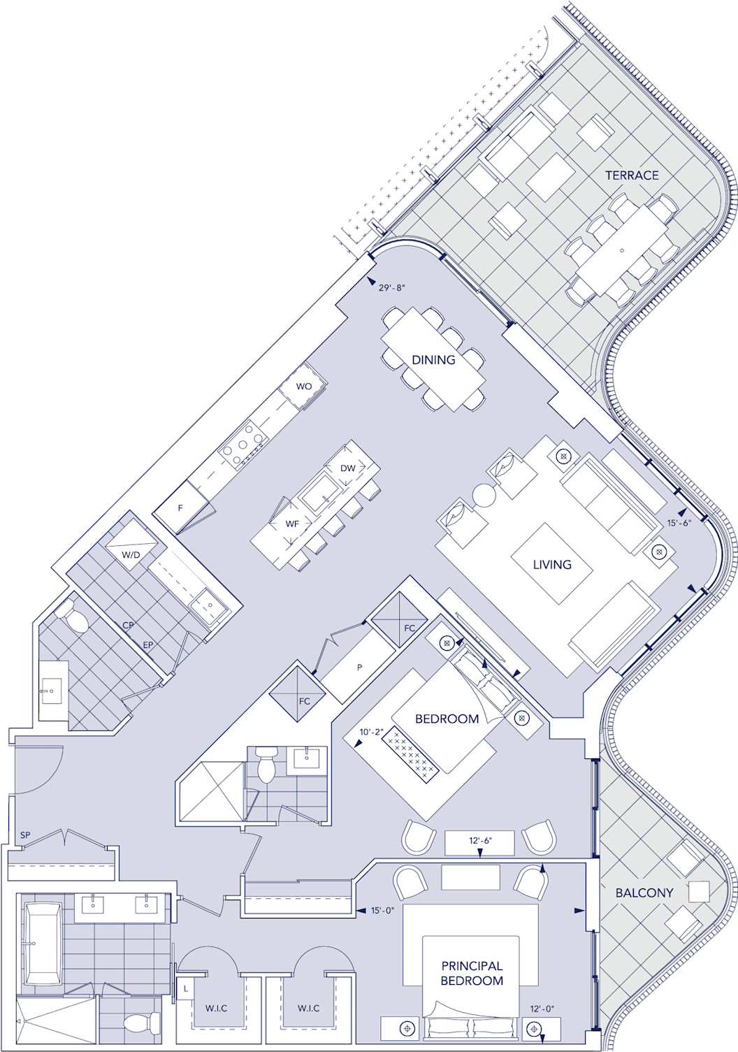 Aqualuna T2F Floorplan