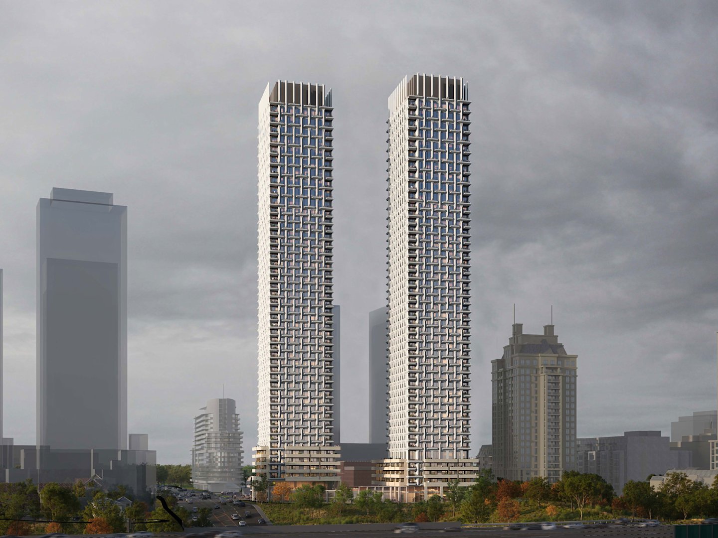 South View of Proposed Building at 567 Sheppard Ave E