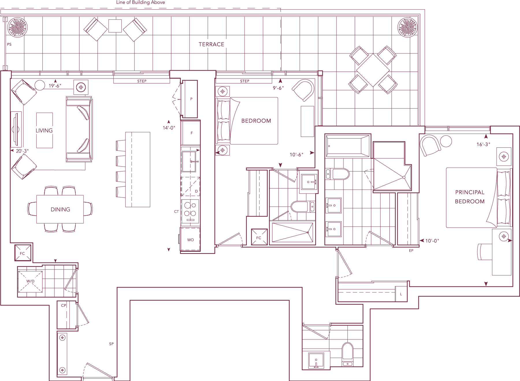 Auberge > Floorplan > 2ET-3