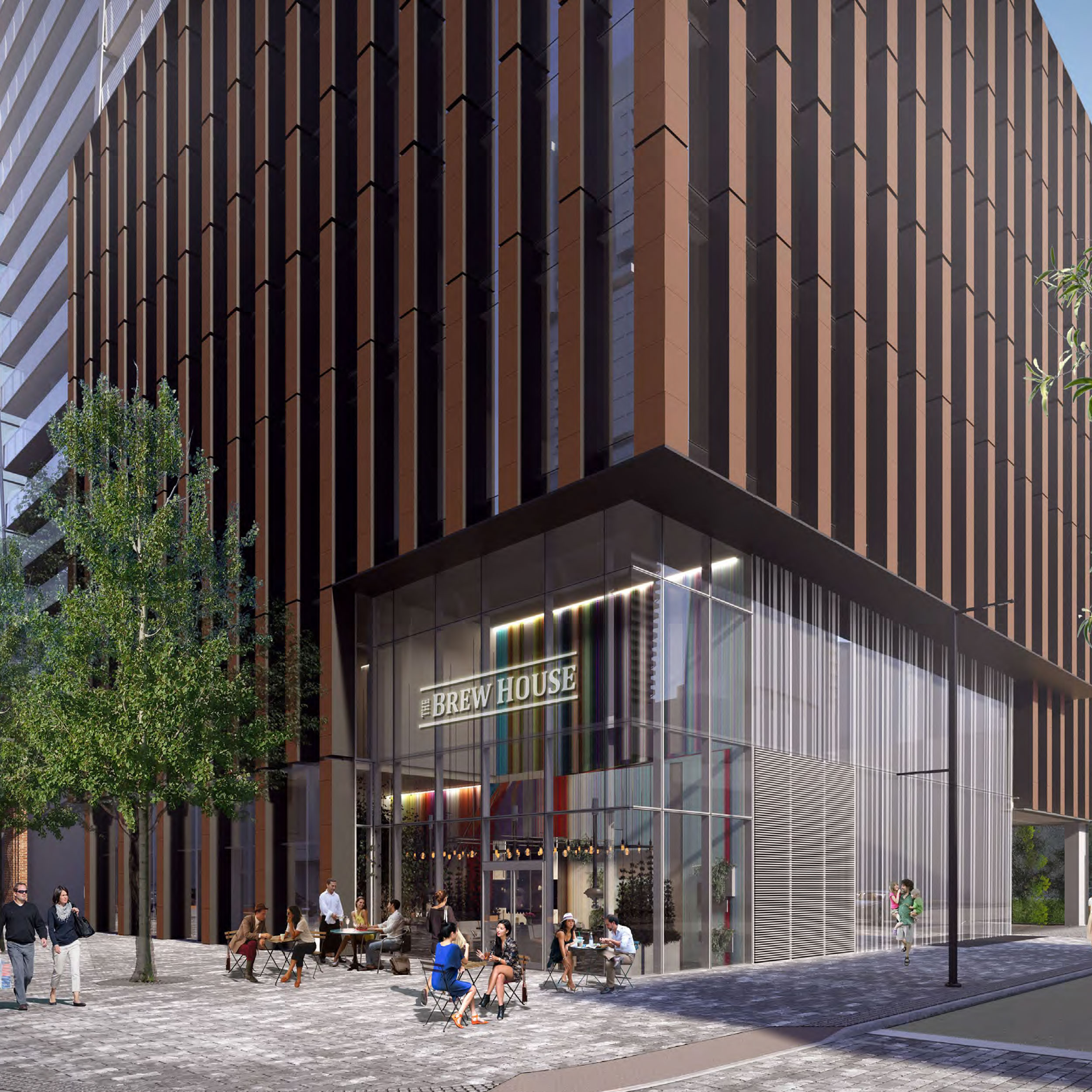 South West View of Proposed Building at 133 John Street & 241 Richmond St W