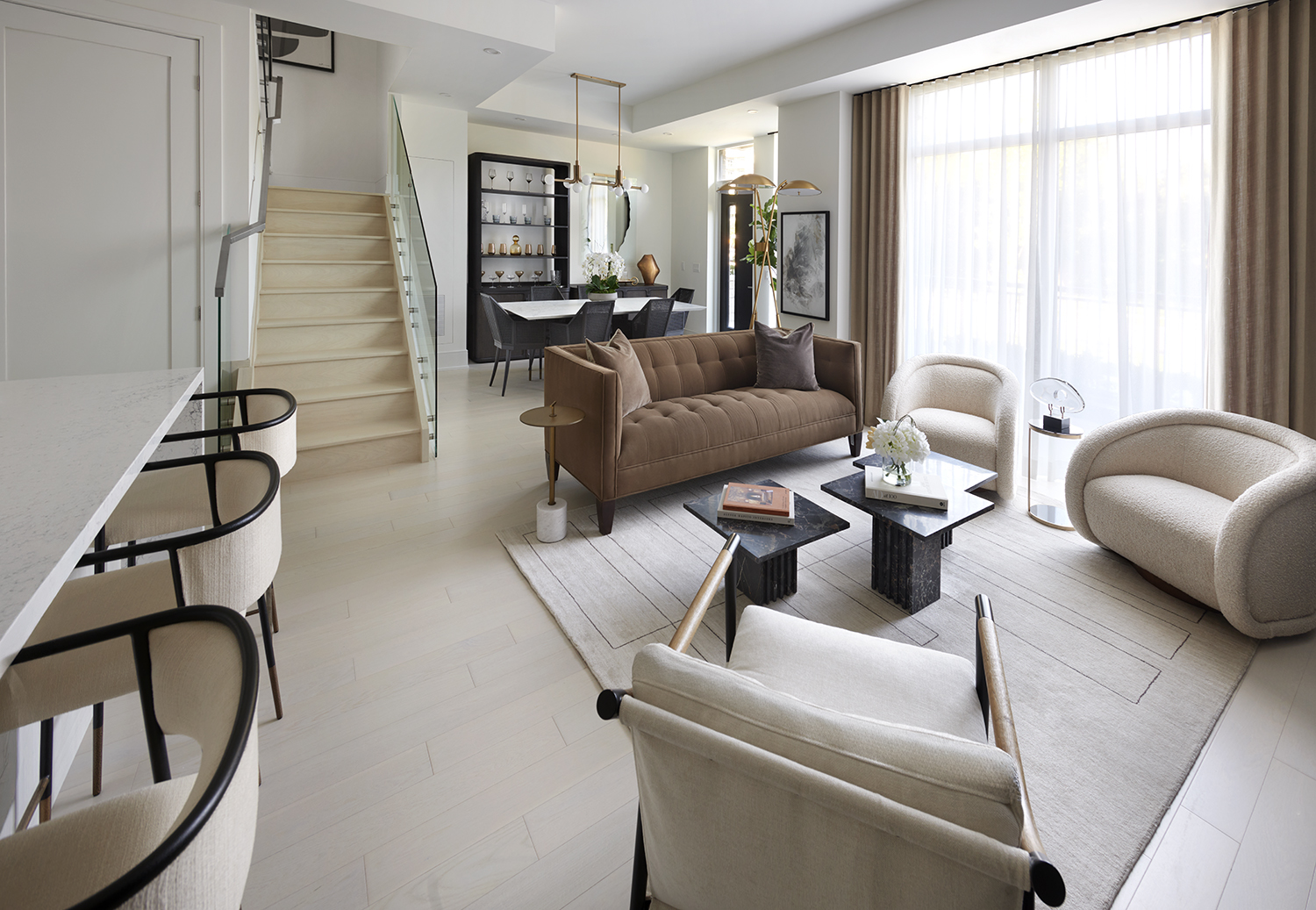 Edenbridge Suite 118 Living and Dining Room