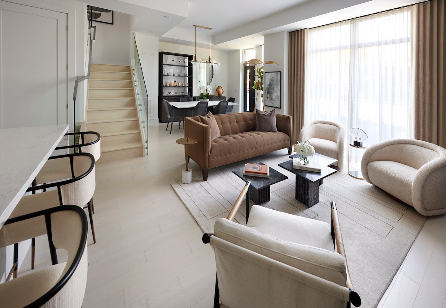 Edenbridge Suite 118 Living and Dining Room