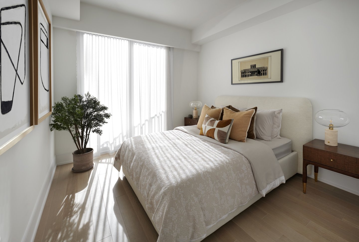 Aqualuna Suite 216 Secondary Bedroom