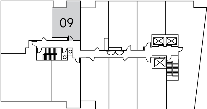 6080 Yonge 1A Keyplate