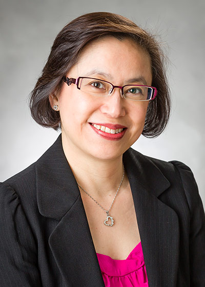 A headshot of the Tridel sales agent May Tsui