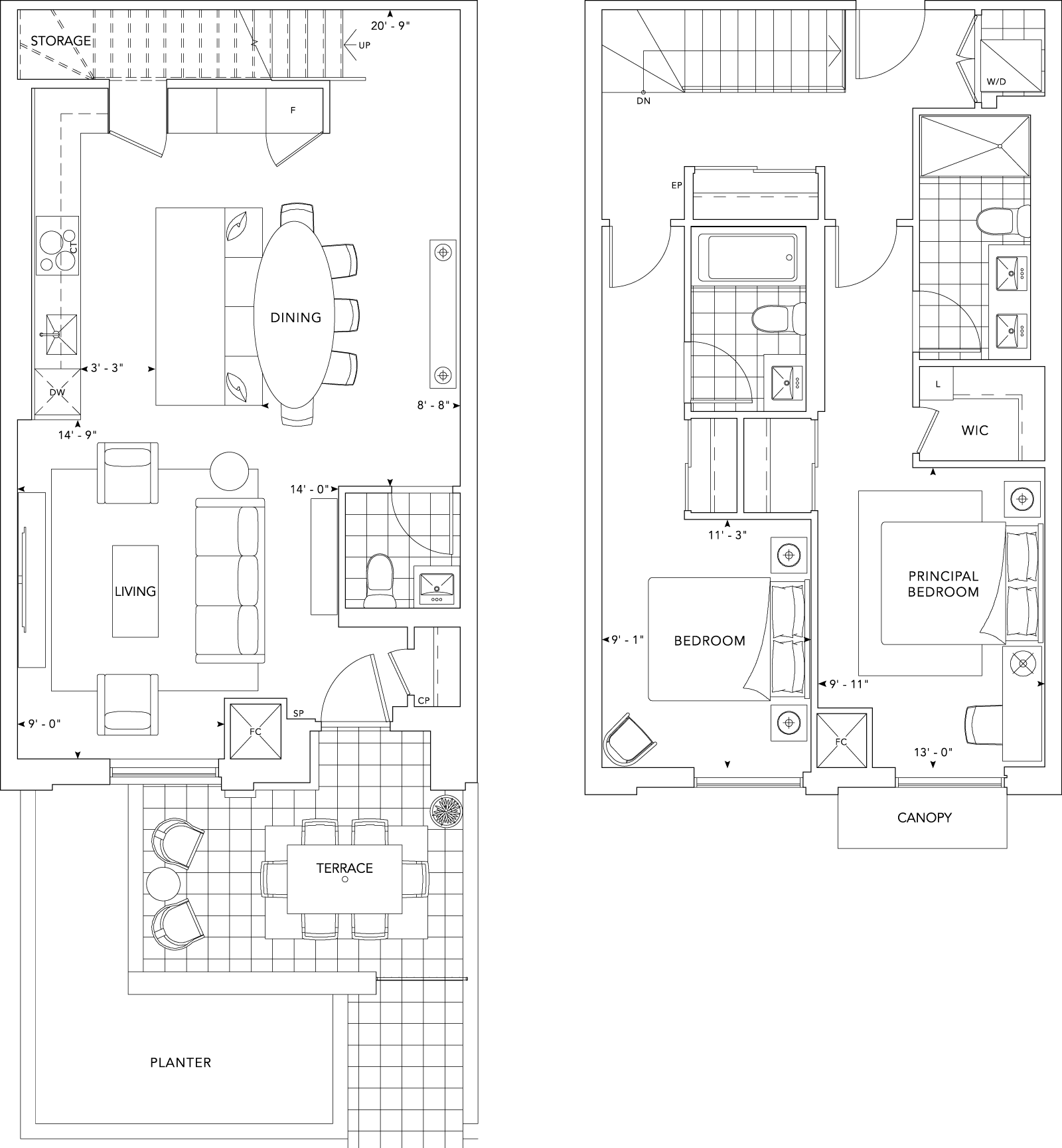MRKT Suite 105 Floorplan