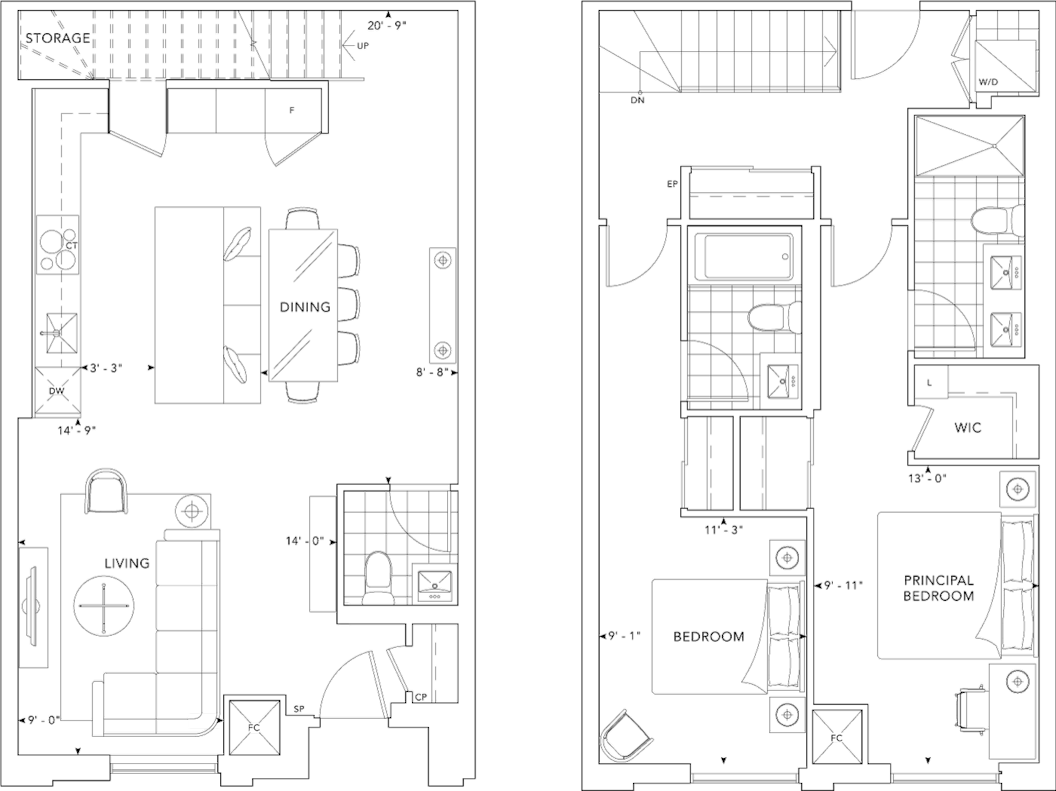 MRKT Suite 105 Floorplan
