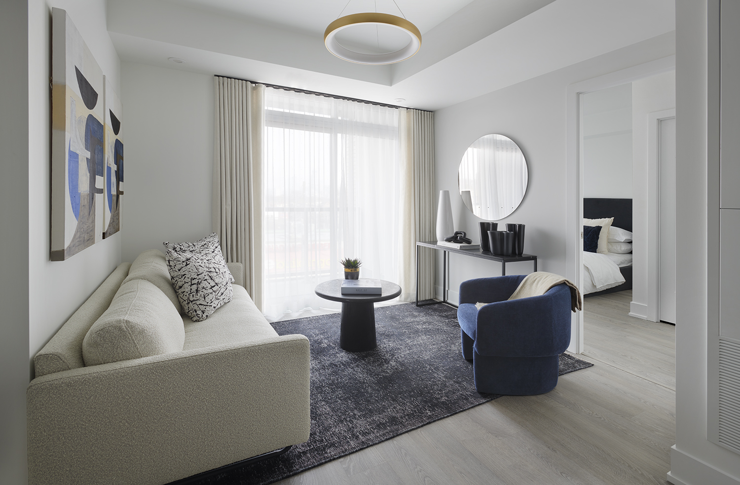 The Dupont Suite 327 Living Room