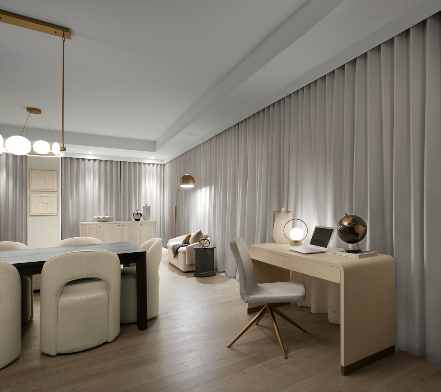 The Well Signature Suite 1205 Living Room