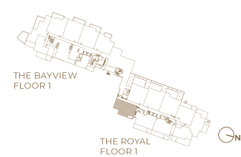 Royal Bayview Condo Suite 102 keyplate