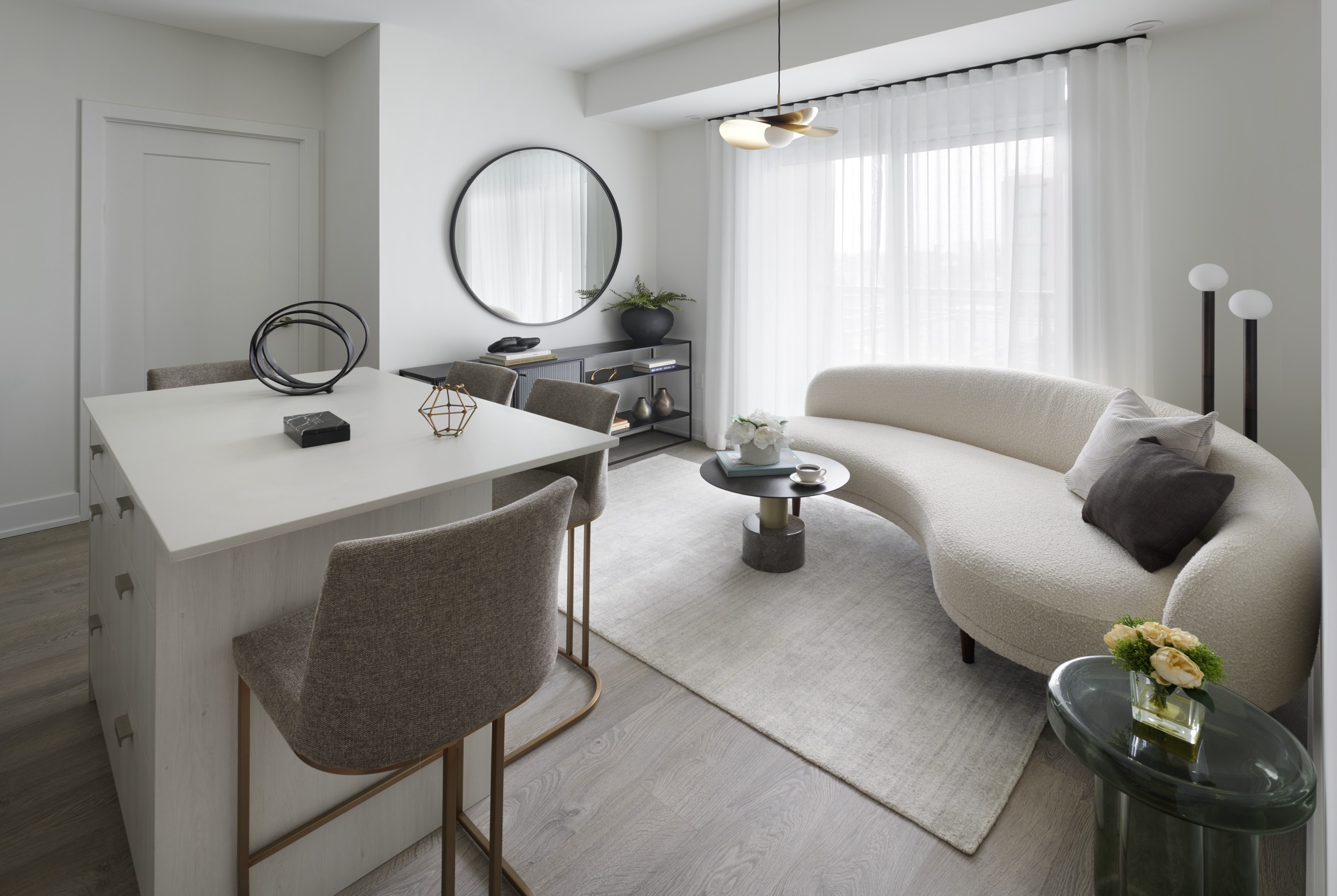 The Dupont Suite 331 Living Room