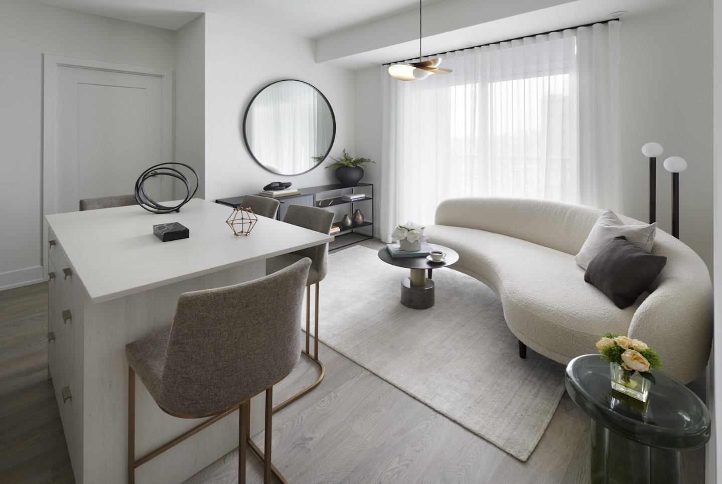 The Dupont Suite 331 Living Room