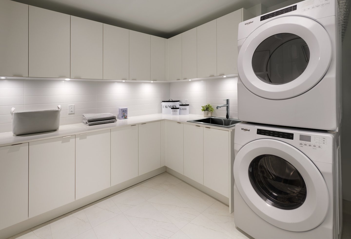 The Well Signature Series Suite 811 Laundry Room