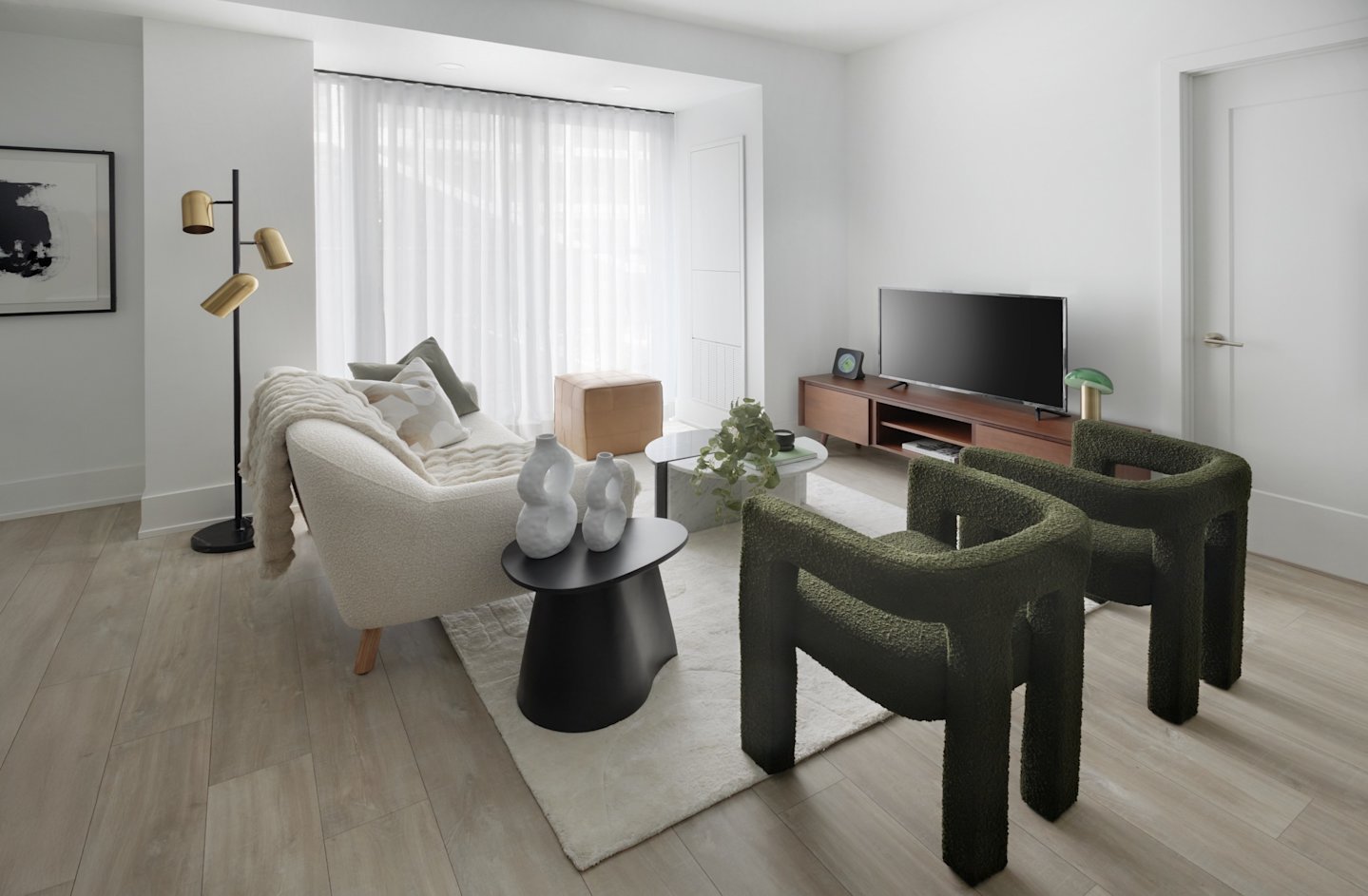 MRKT Suite 418 Living Room