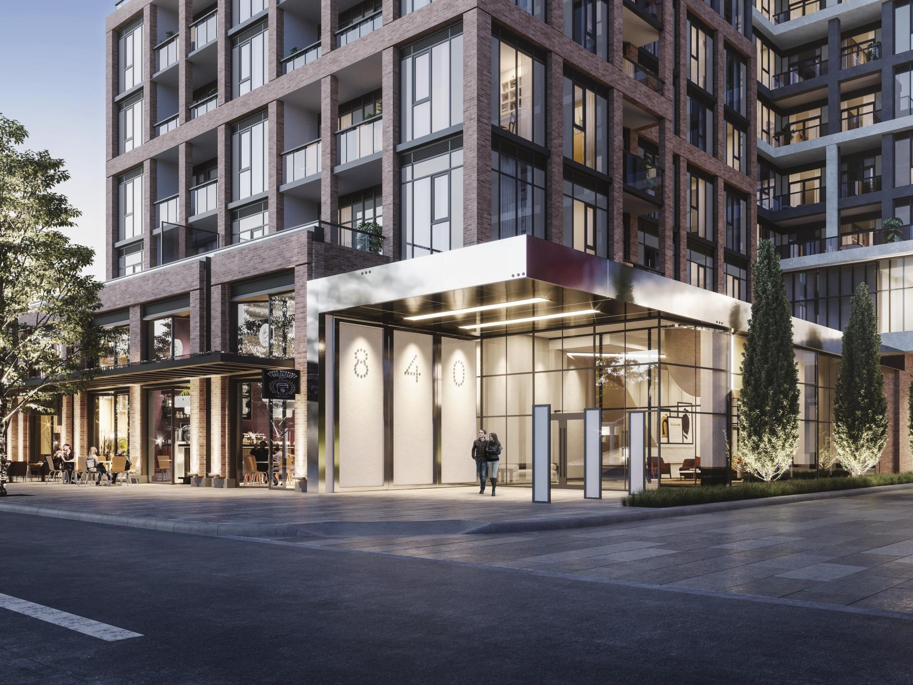 The Dupont Exterior Entrance 2