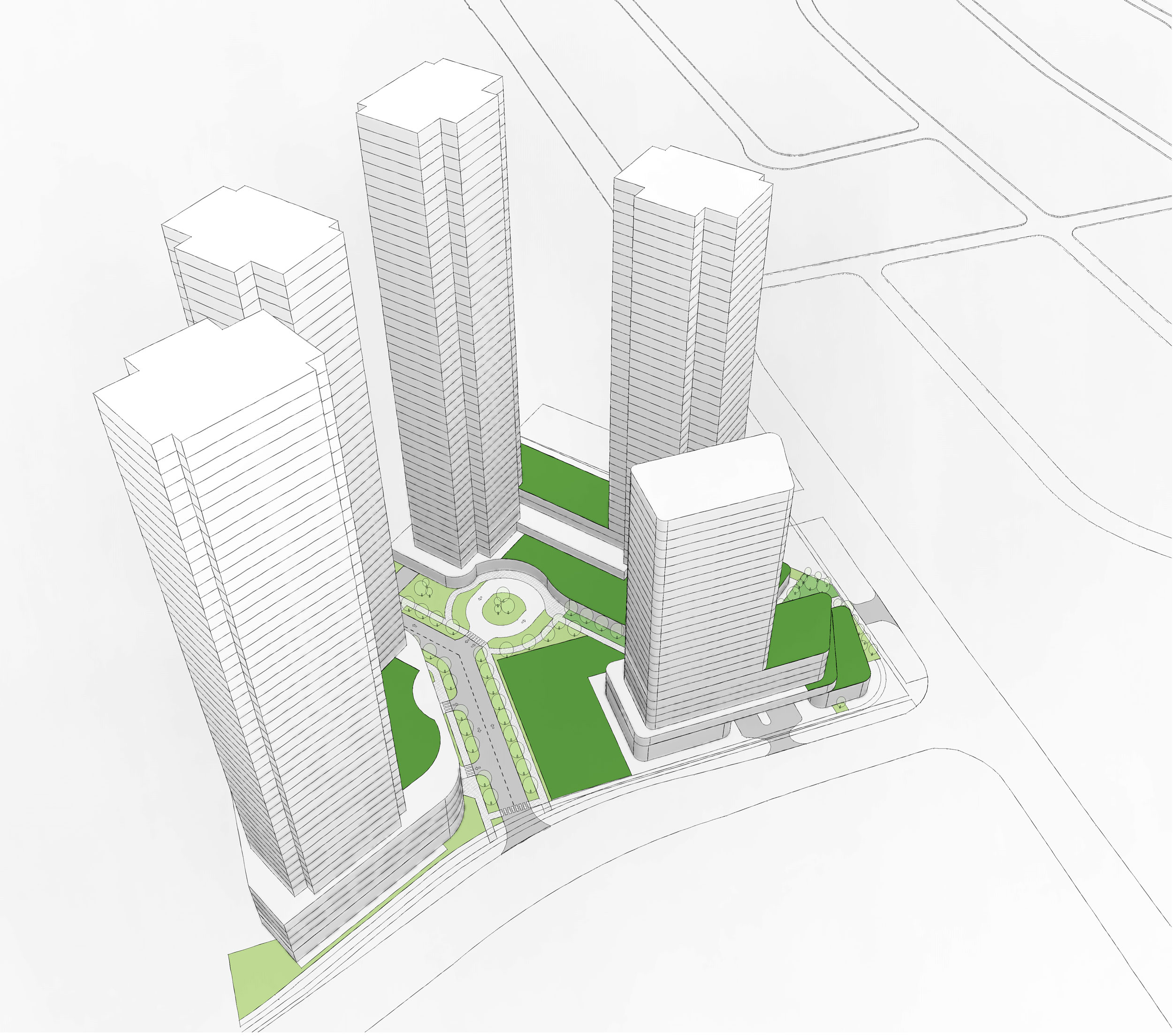 Inspiration for future Lawson redevelopment 3D view.