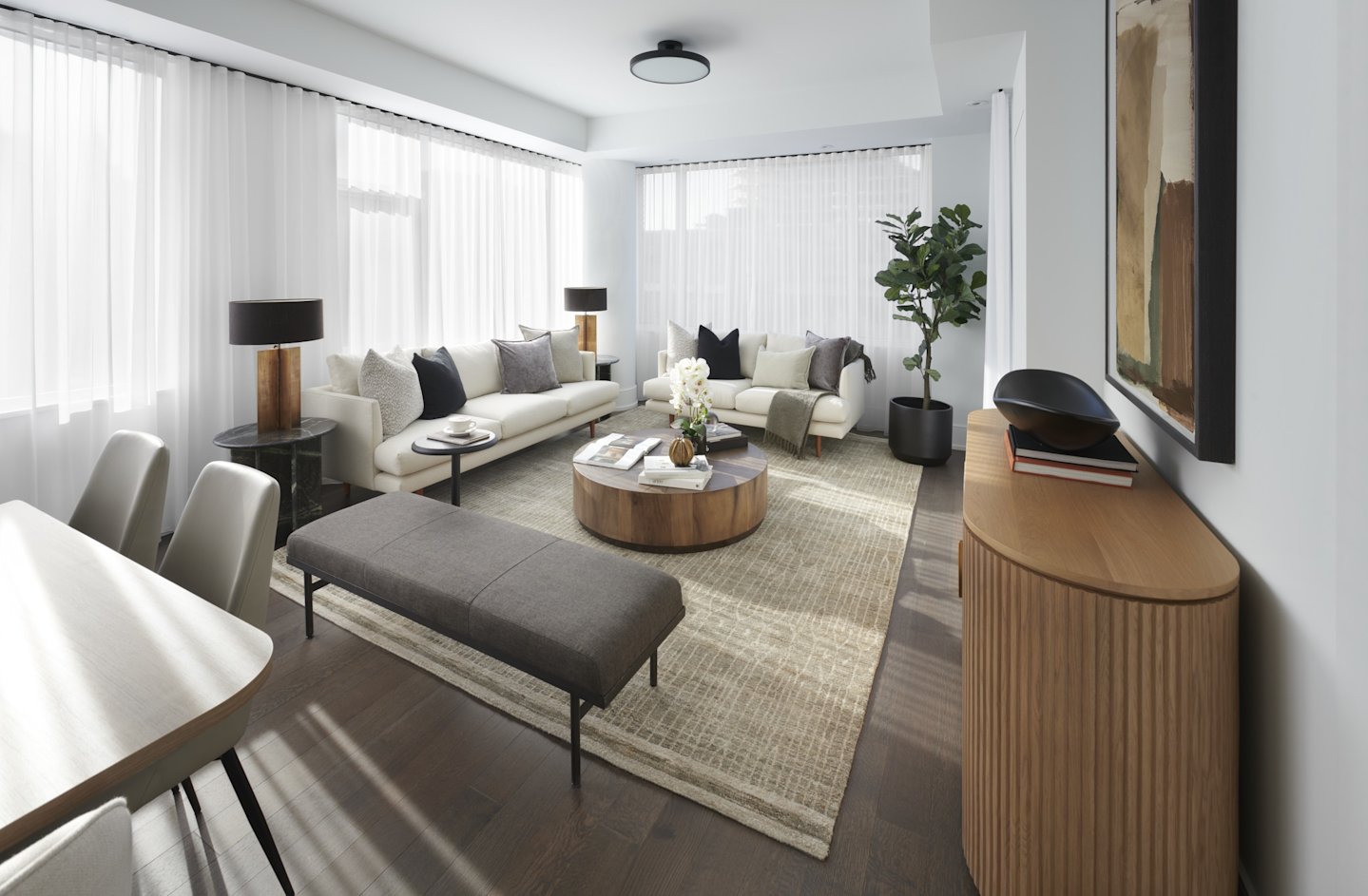 The Well Signature Suite 410 Living Room