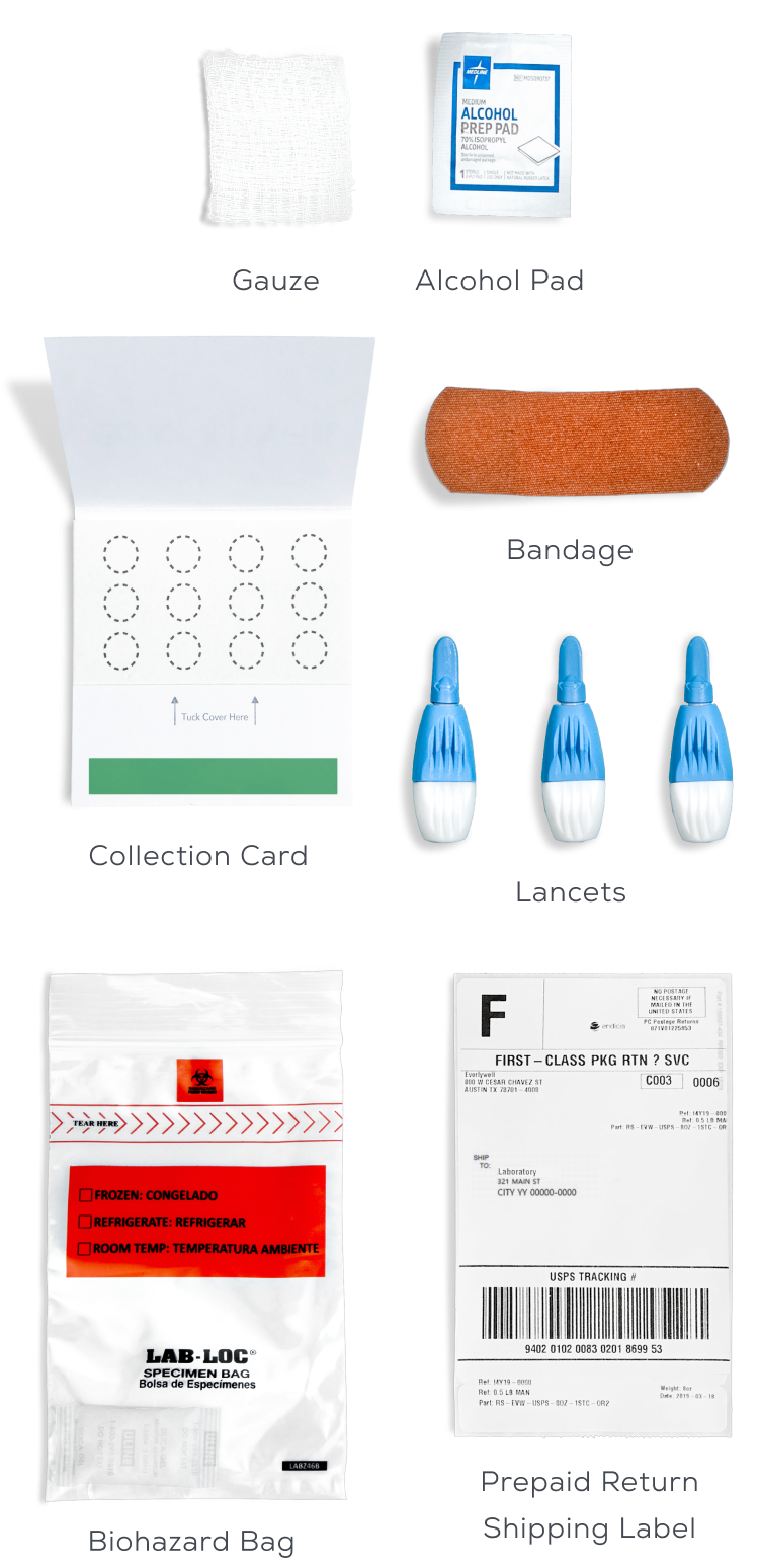 Everlywell Testosterone Test at-Home Lab Collection  