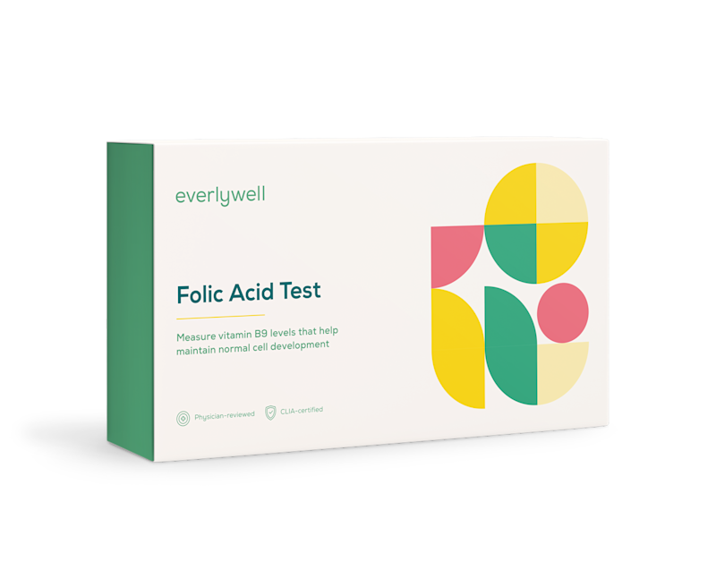 AtHome Folic Acid Test Easy to Use and Understand Everlywell