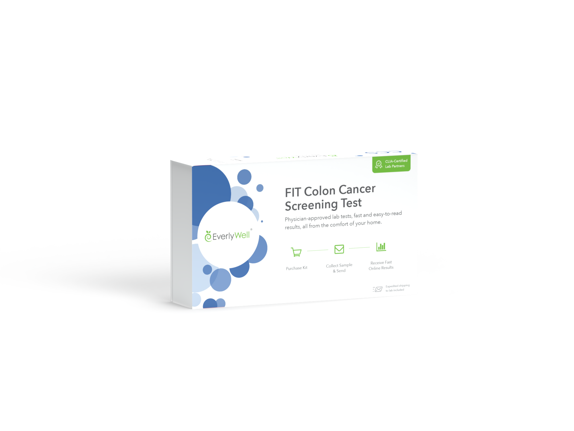 At-Home FIT Colon Cancer Screening Test Kit | Everlywell