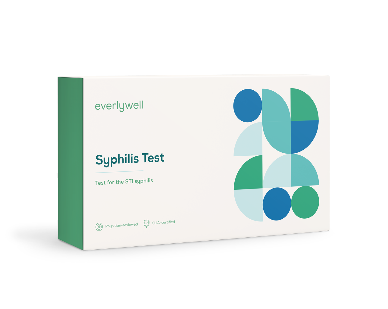 At-home Syphilis Test, easy-to-use syphilis test kit in a box