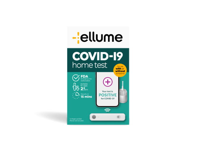 AtHome Rapid COVID19 Antigen Test Ellume COVID19 Home Test
