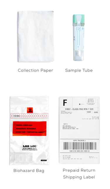 At-Home FIT Colon Cancer Screening Test Kit | Everlywell