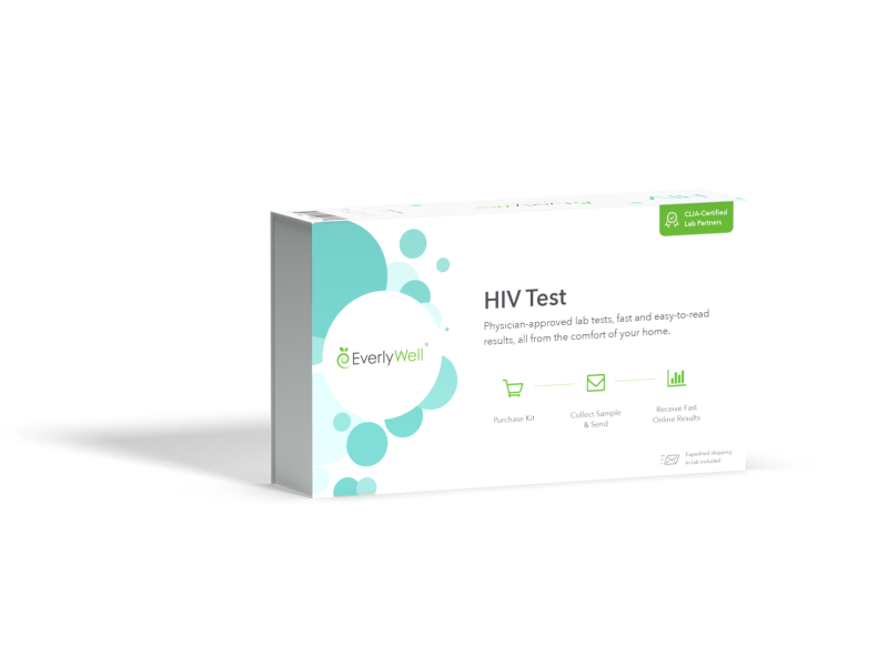 At Home Hiv Test Kit Completely Private Everlywell