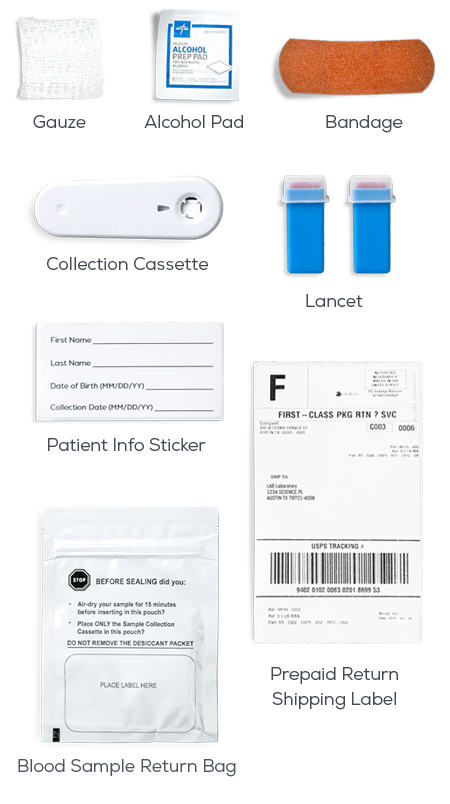 What's In The Box - Cassette Blood Test, Mobile for Cholesterol