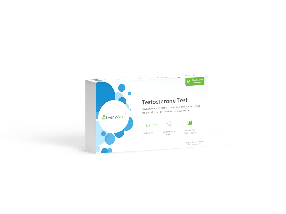 AtHome Testosterone Level Test Kit Everlywell