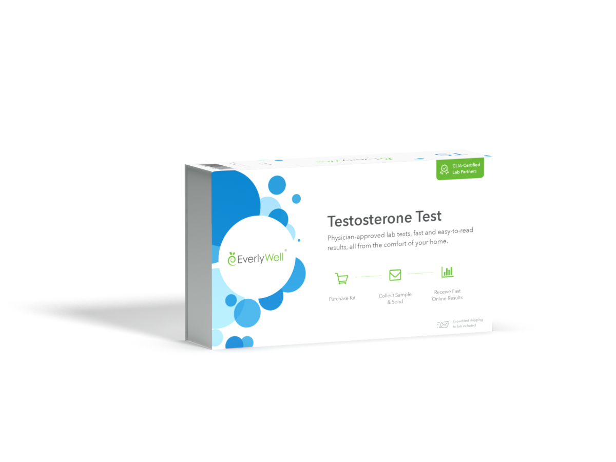 AtHome Testosterone Level Test Kit Everlywell