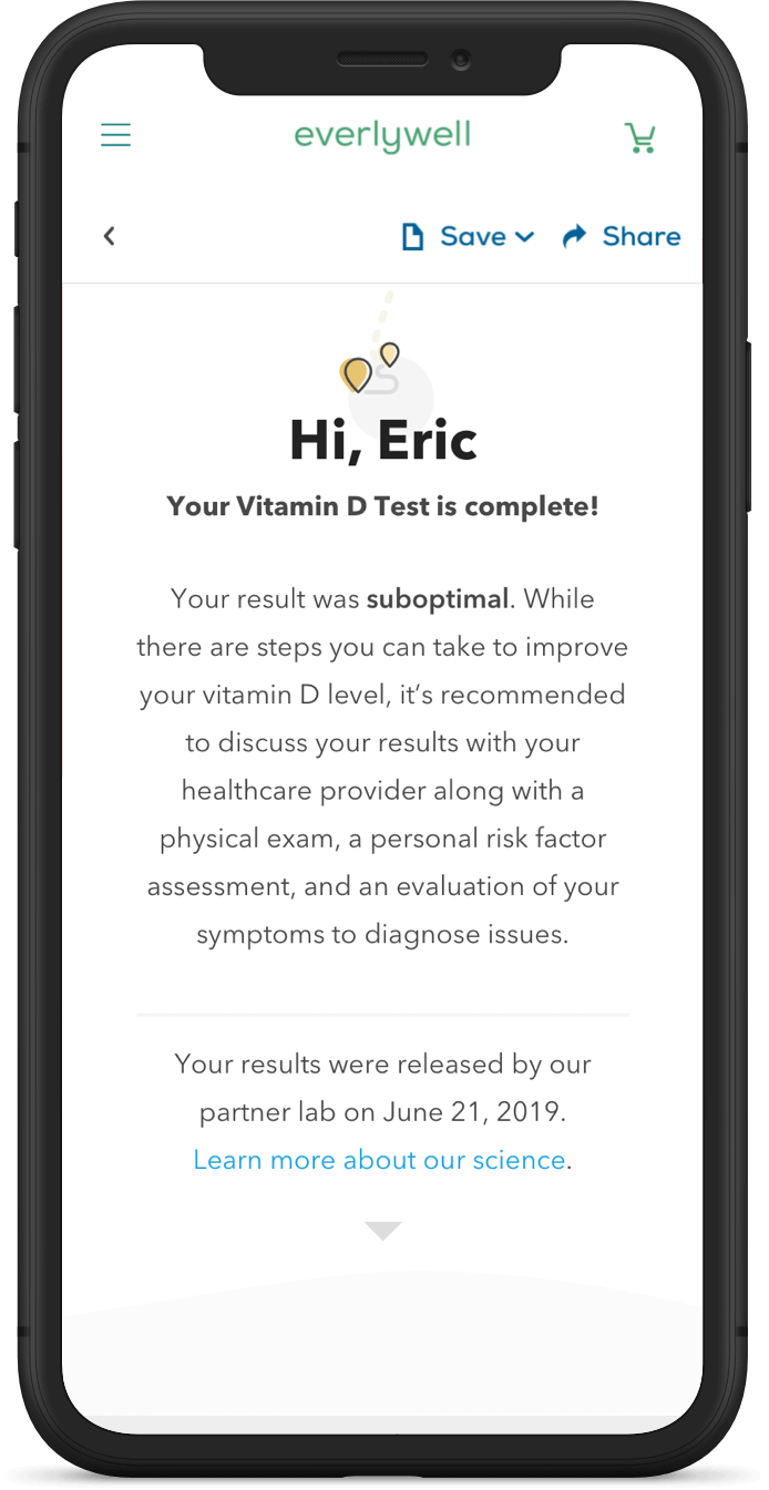 At Home Vitamin D Test Results You Can Understand Everlywell