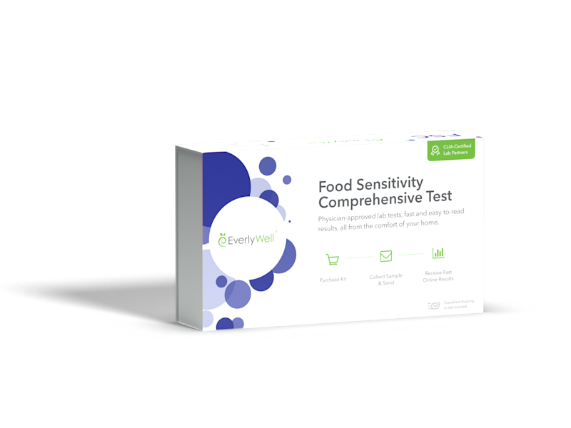 At Home Food Sensitivity Comprehensive Test - Easy to Use and Understand - Everlywell