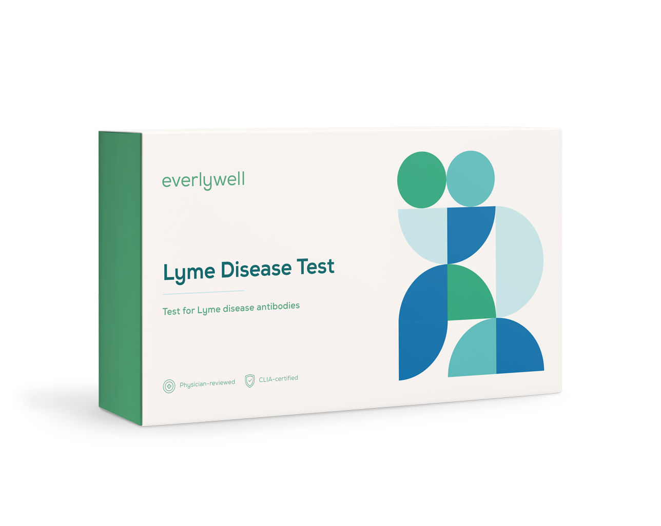 At Home Lyme Disease Test HSA FSA Eligible Everlywell   Angled Standing Lyme Disease Test Transparent 